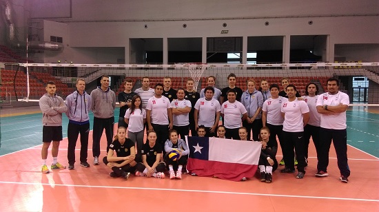 Chilijczycy na treningu BKS Aluprof